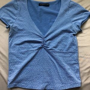 BRANDY MELVILLE FLORAL GINA TOP